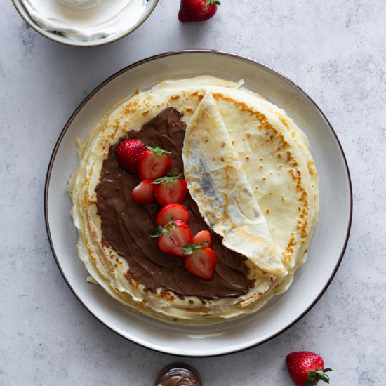 Easy French Crêpes