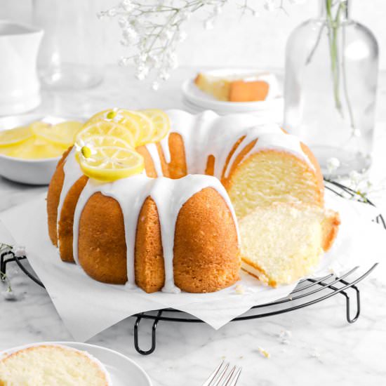 Lemon and Sour Cream Pound Cake