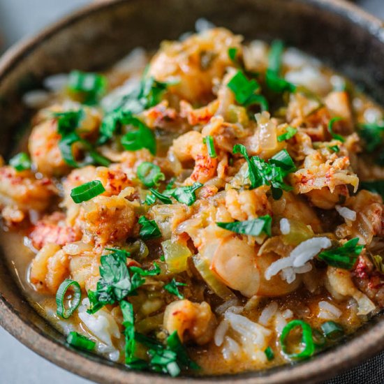 Creamy Crawfish Etouffe