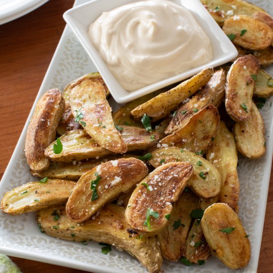 Roasted Fingerling Potatoes with So