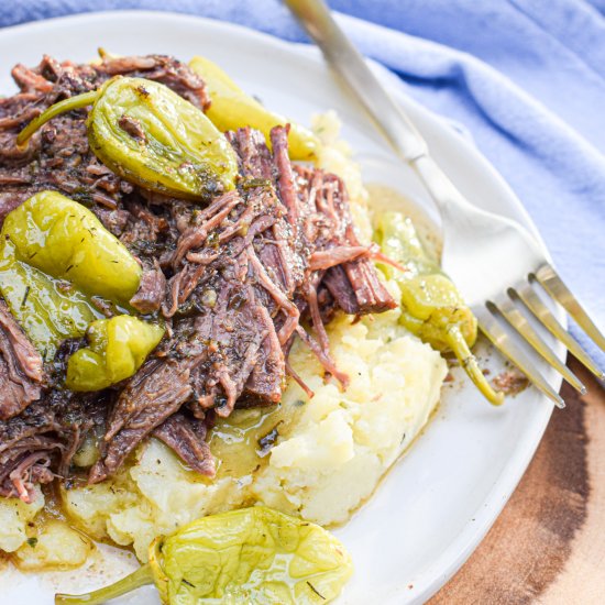 Whole30 Mississippi Pot Roast