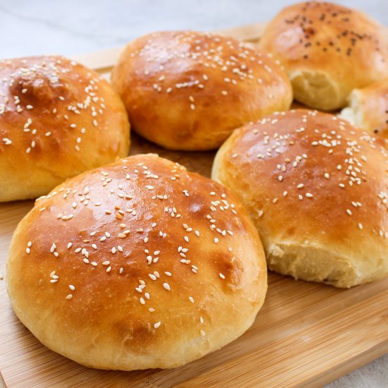 Homemade Hamburger Buns