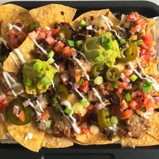 Air Fryer Nachos (Recipe + Video!)