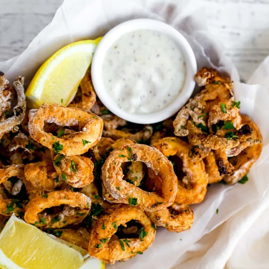 Air Fryer Calamari