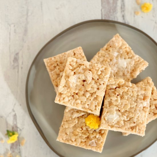 Salted Brown Butter Rice Krispies