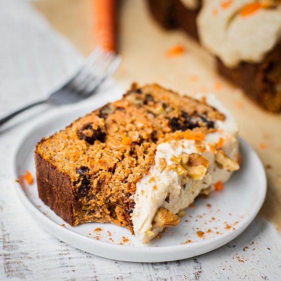 Paleo Carrot Cake Bread