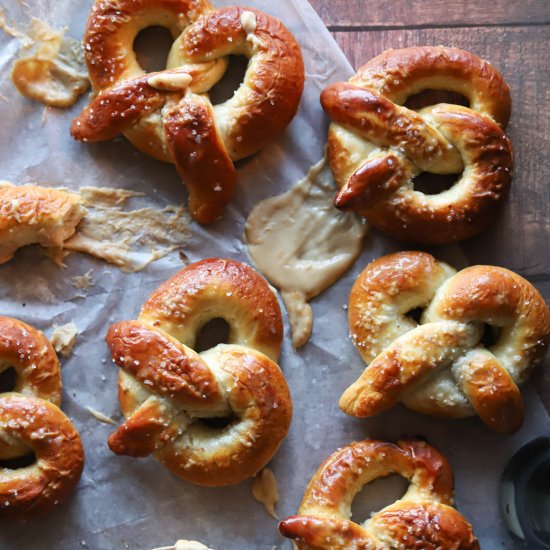 Pub Style Soft Pretzels