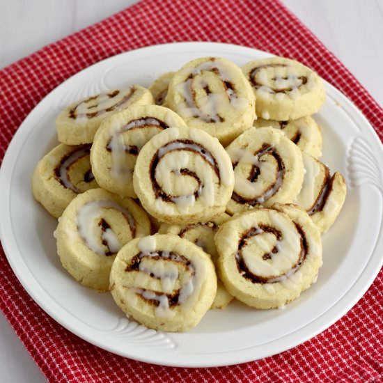 Gluten Free Cinnamon Roll Cookies