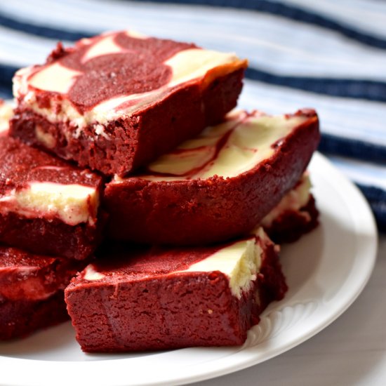 Gluten Free Red Velvet Brownies