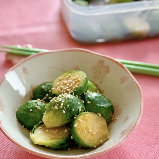 Brussels Sprouts Ohitashi