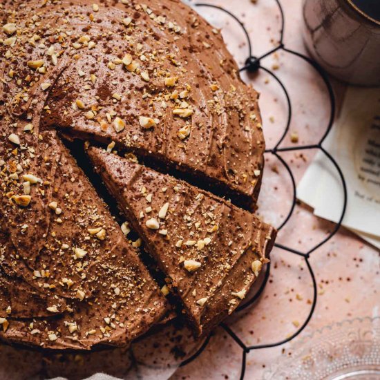 Vegan Coffee Cake (Eggless)