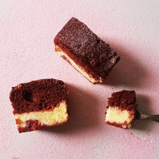 Red Velvet Cheesecake Bars