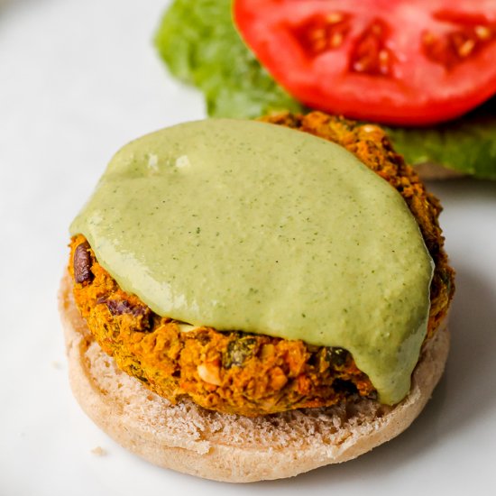 Moroccan Chickpea Burgers