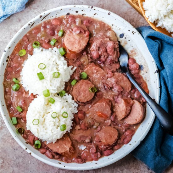 Instant Pot Red Beans and Rice