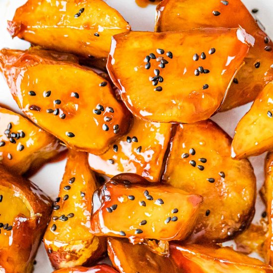 Korean Candied Sweet Potatoes