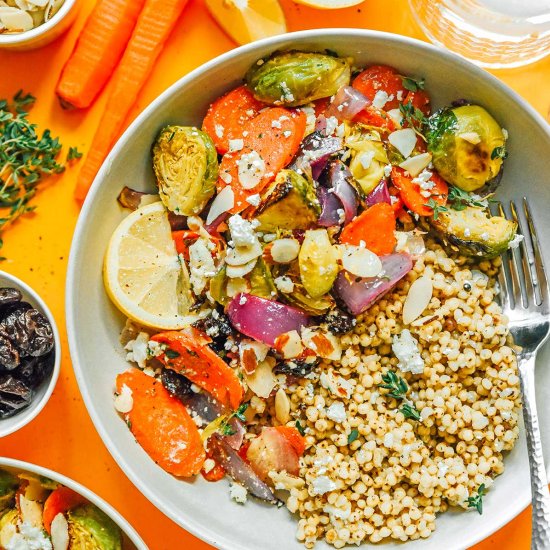 Roasted Vegetable Grain Bowls