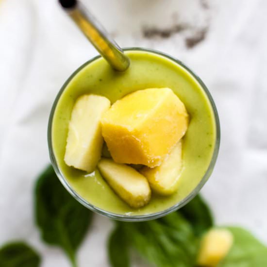 Mango Pineapple Avocado Smoothie