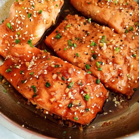 Honey Garlic Salmon