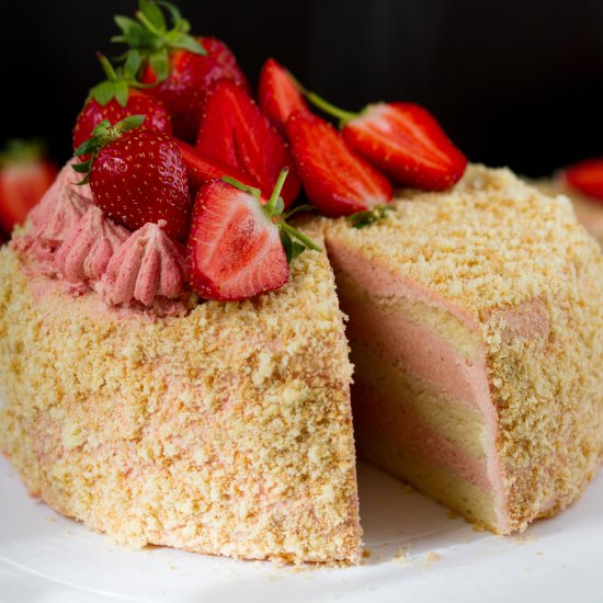 Strawberry cake