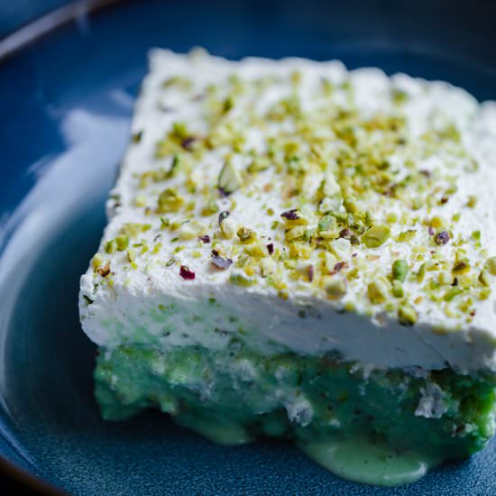 Pistachio Milk Cake