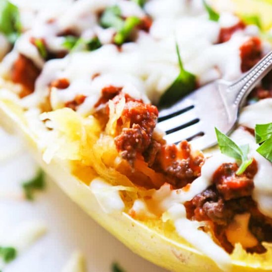 Stuffed Spaghetti Squash Recipe