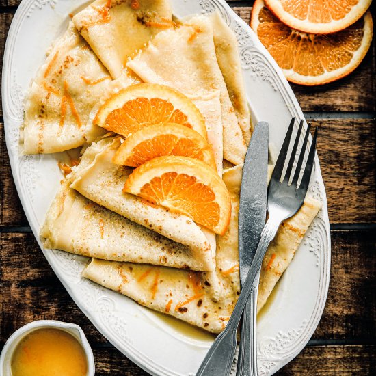 Crepes suzette