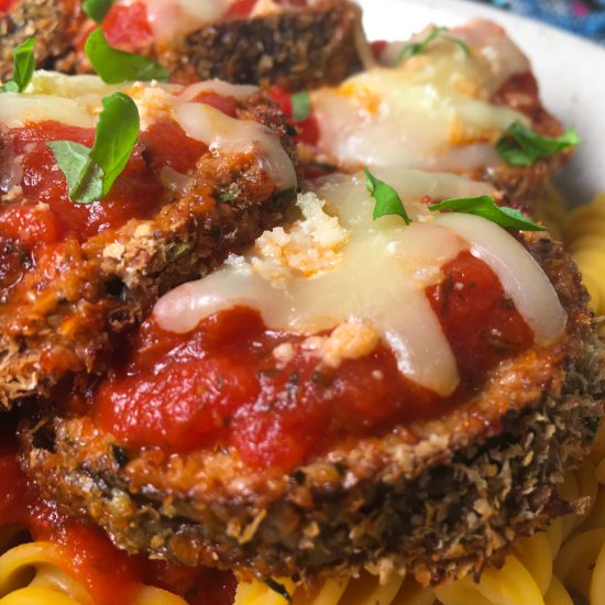 Air Fryer Eggplant Parm