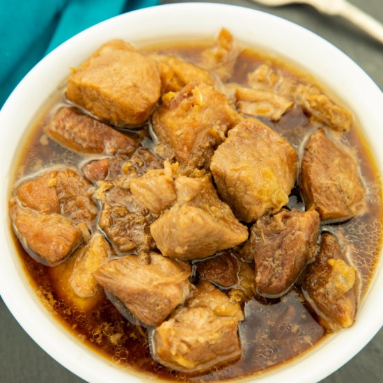 Instant Pot Pork Humba