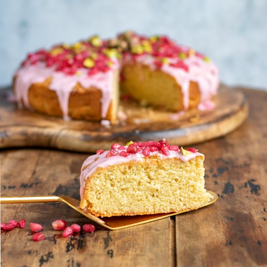 Persian Love Cake -pomegranate cake