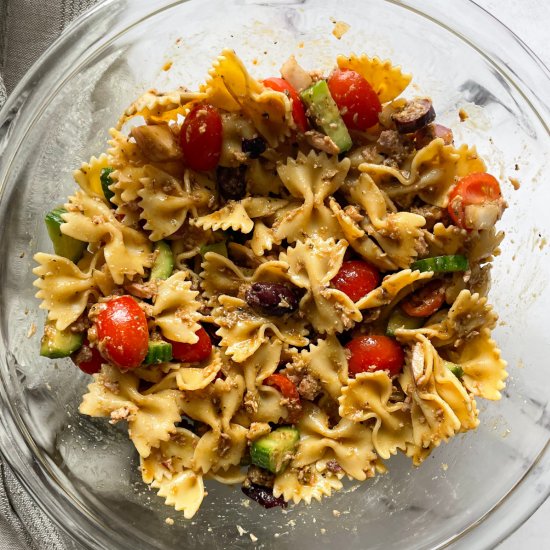 Healthy Tuna Pasta Salad