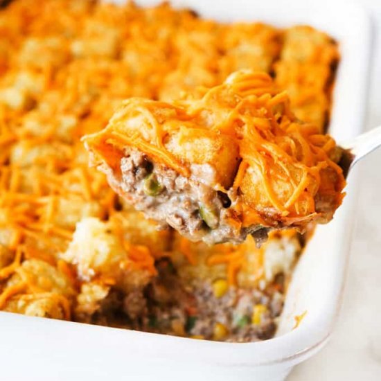 Tater Tot Hotdish