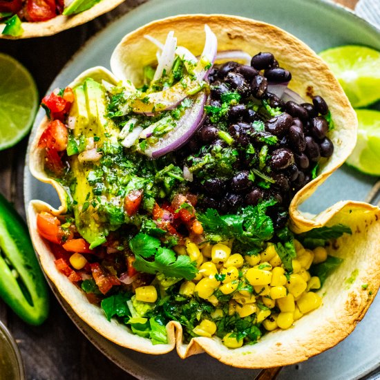 Vegetarian Taco Salad