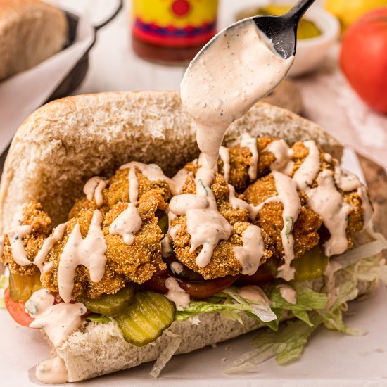 Fried Oyster Po’Boy