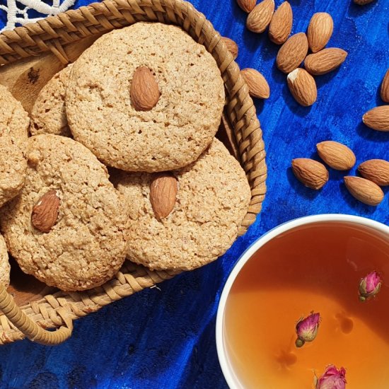 Roasted Almond cookies