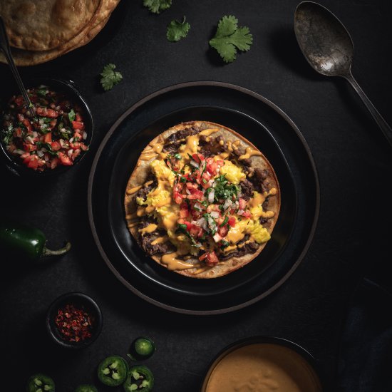 Vegan Breakfast Tostadas