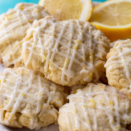 Lemon Drizzle Cookies