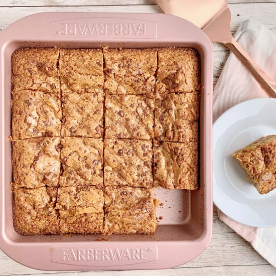 Cookie Butter Toffee Blondies