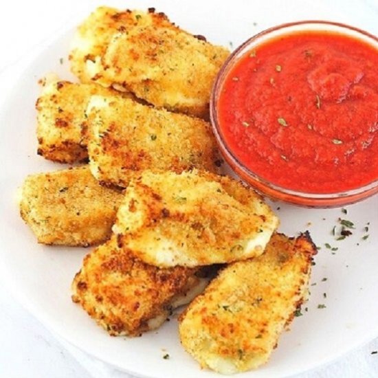 air fryer mozzarella bites