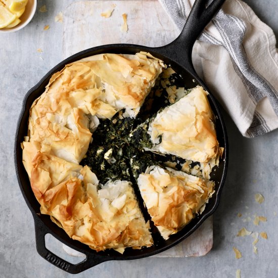 Skillet Spanakopita