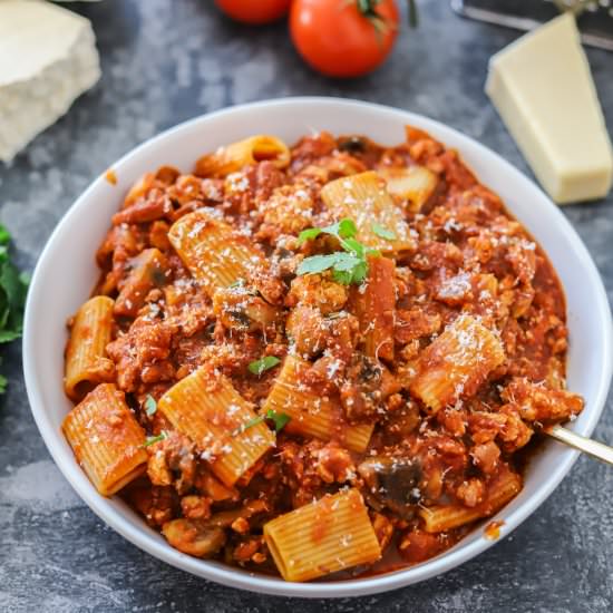 Tofu Bolognese