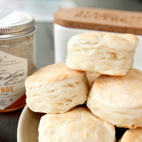 3 Ingredient Buttermilk Biscuits