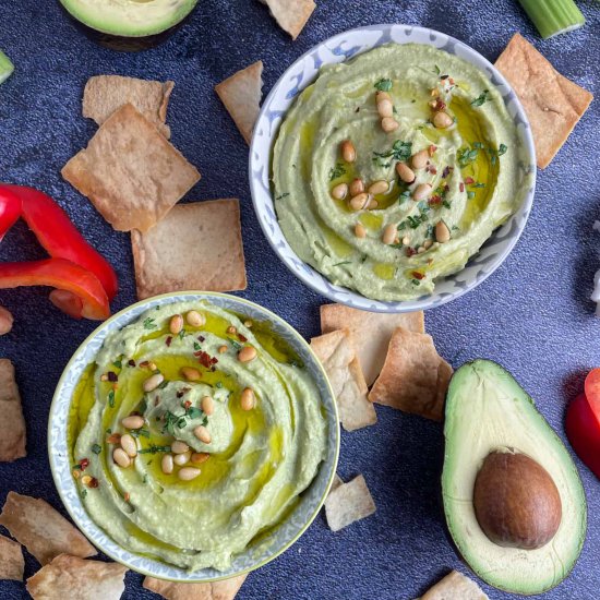 Creamy Avocado Hummus