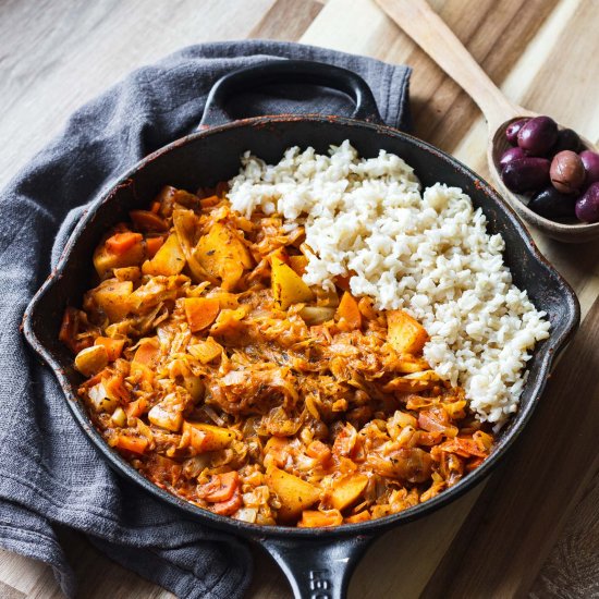 Traditional Sour Cabbage Stew