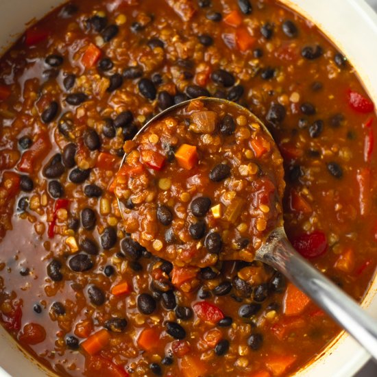 EASY VEGAN CHILI RECIPE