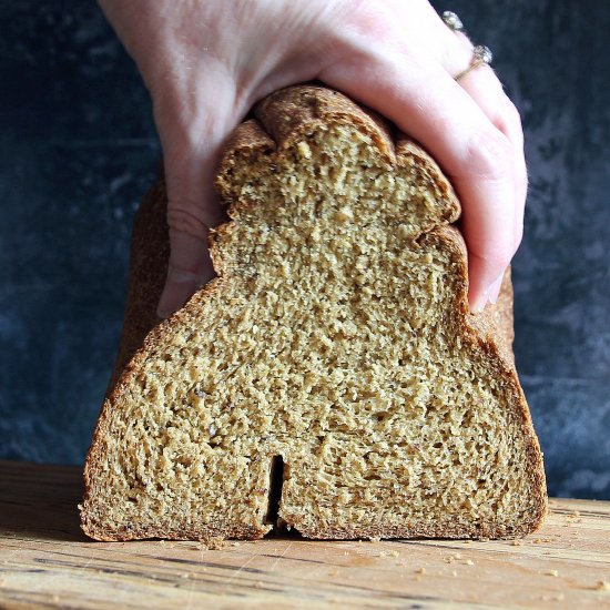 Gluten Free Vegan Bread Maker Loaf