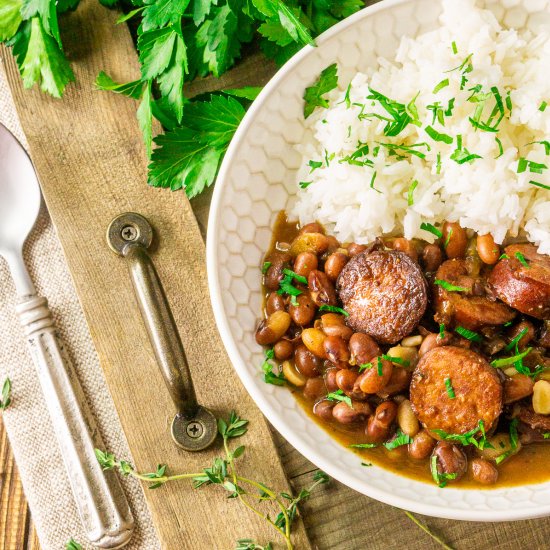 Instant Pot Red Beans and Rice