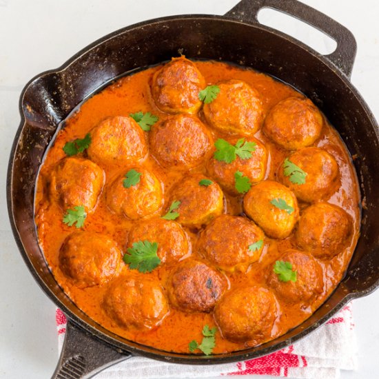 Butter Chicken Meatballs