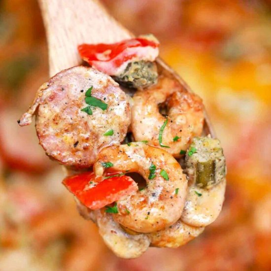 Cajun Shrimp and Sausage