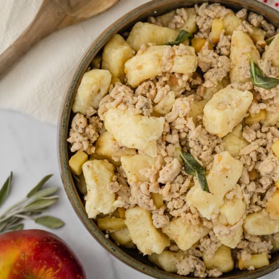 Chicken, Apple, and Ricotta Gnocchi