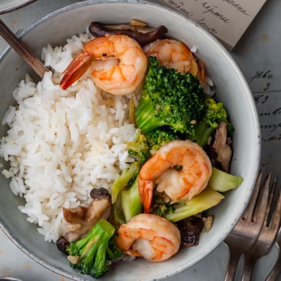 Shrimp Stir Fry